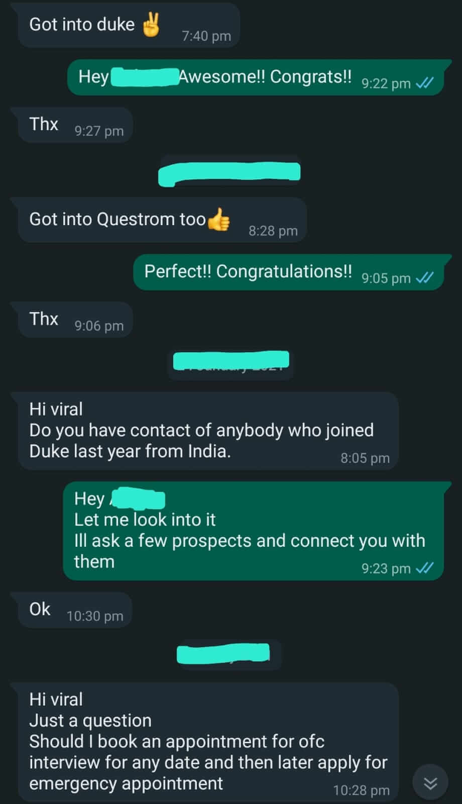 WhatsApp Message Image